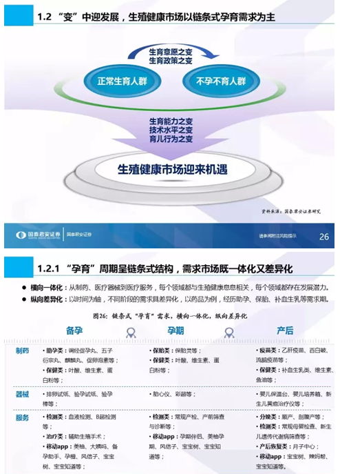 國泰君安發布全市場首份生殖健康專題 生命之光照耀藍海市場，信息技術咨詢服務賦能新生態